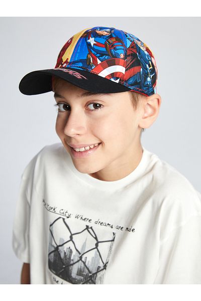 LC Waikiki Avengers Printed Boy Cap Hat