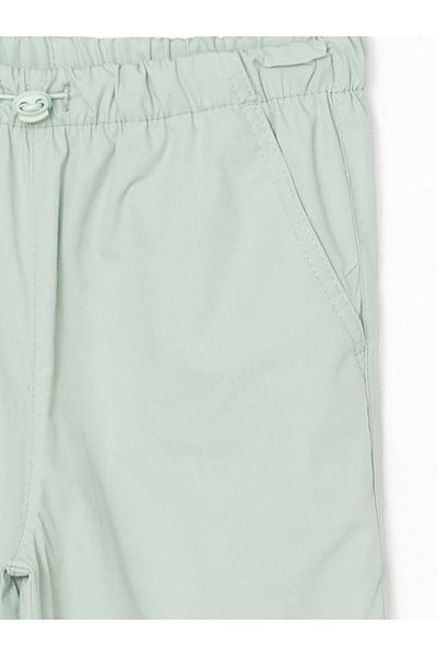 LC Waikiki White Elastic Waist Girls' Jogger Pants