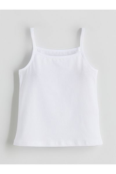 LC Waikiki Square Collar Girl's Undershirt 3-Piece