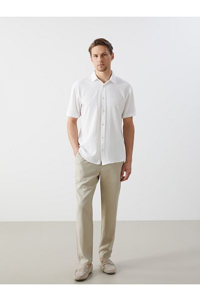 LC Waikiki Ανδρικό παντελόνι Standard Fit Line Blended