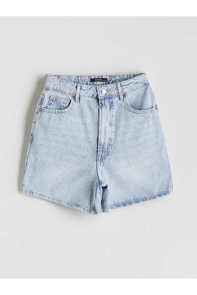 LC Waikiki Pantaloni scurti de jeans pentru femei Standard Fit