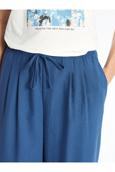 LC Waikiki Pohodlné dámské kalhoty s elastickým pasem