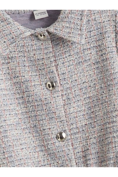 LC Waikiki Jachetă din tweed pentru fete