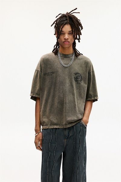 Pull & Bear Faded STWD T-shirt
