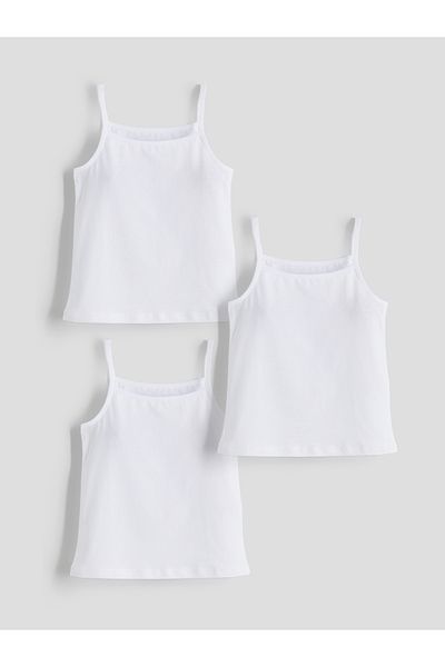 LC Waikiki Square Collar Girl's Undershirt 3-Piece