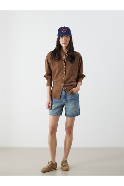 LC Waikiki Mom Fit Women's Jean Shorts