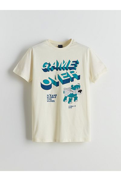 LC Waikiki Crew Neck Boys T-Shirt and Shorts