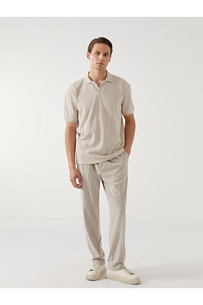LC Waikiki Ανδρικό μπλουζάκι Polo Neck Plain