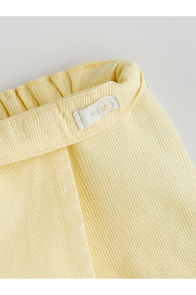 LC Waikiki Fusta scurtă de bază pentru fete cu aspect de denim