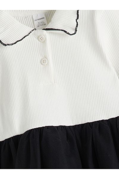 LC Waikiki Polo Neck Girl's Camisole Dress