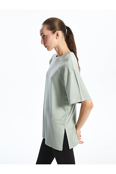 LC Waikiki Γυναικείο αθλητικό μπλουζάκι Oversize Modal Blended