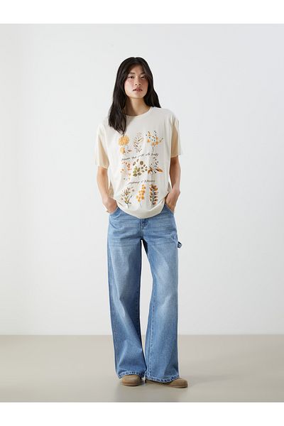 LC Waikiki Pantaloni Jean de damă largi