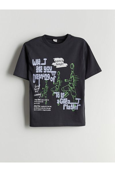 LC Waikiki Crew Neck Boys T-Shirt and Shorts