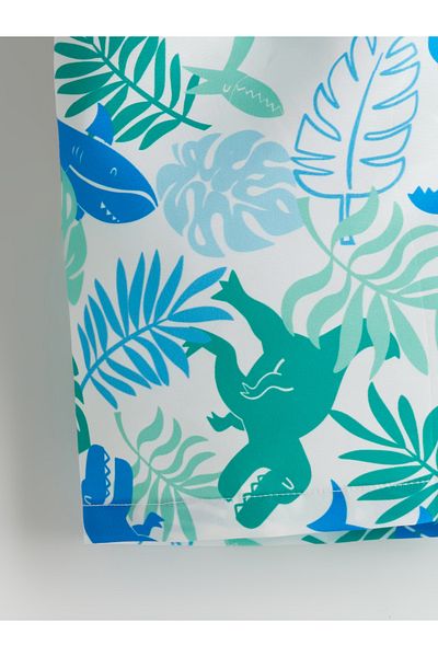 LC Waikiki Bedruckte Jungen-Badeshorts mit elastischem Bund