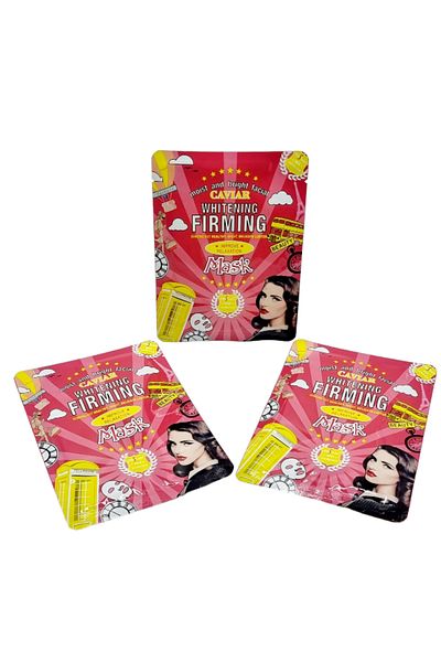 OEM Set of 3 Facial Masks for Skin Rejuvenation with Caviar Firming