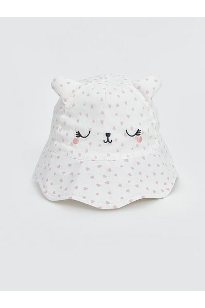 LC Waikiki Baby Girl Bucket Hat with Ear Detail