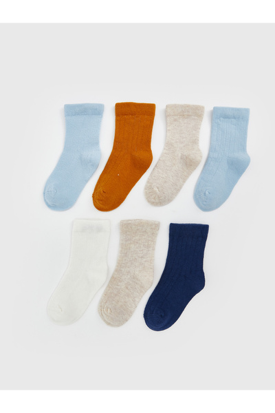 LC Waikiki Basic Boy's Socks 7-Piece