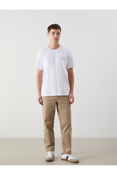 LC Waikiki Ανδρικό παντελόνι Chino Standard Fit Gabardine