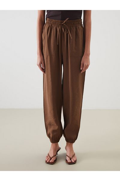 LC Waikiki Women's Jogger Pants with Elastic Waist