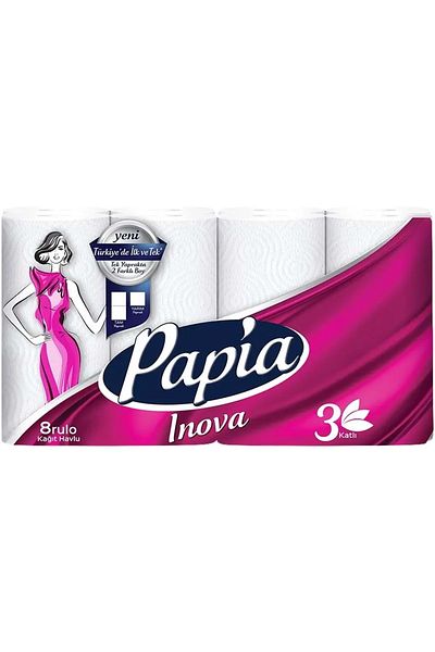 Papia Paper Towel (3 Layers) Set of 40 Inova (5Pk*8)