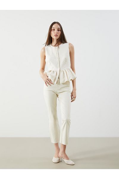 LC Waikiki Crop Flare Women's Jean Pants