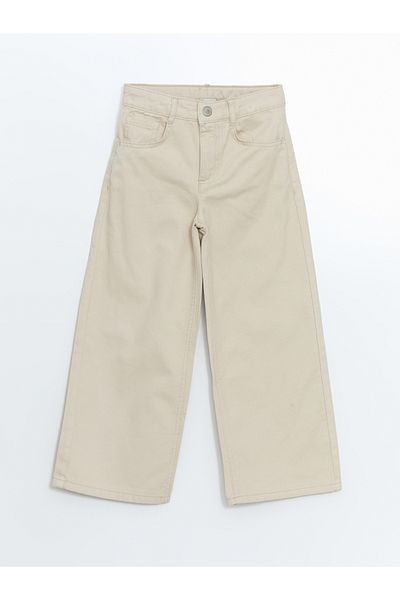LC Waikiki Girl's Pants with Adjustable Elastic Waist