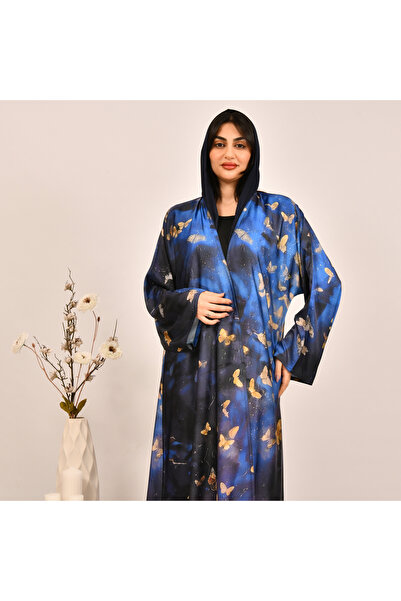 Beyond Summer wrap abaya made of silk fabric