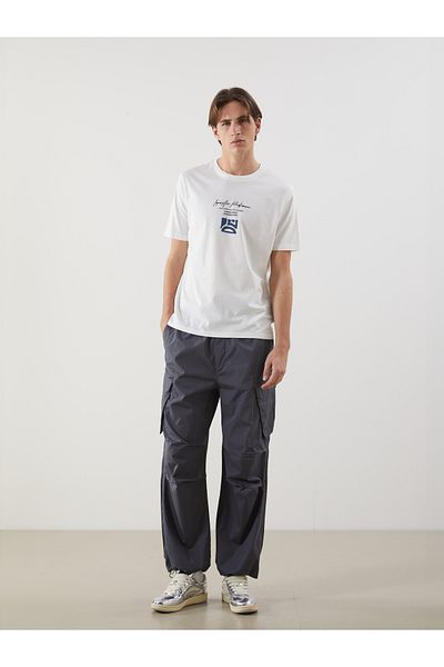 LC Waikiki Ανδρικό παντελόνι Cargo Comfortable Fit Gabardine