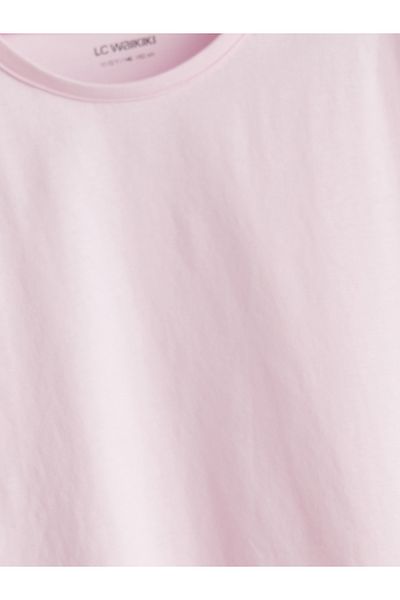 LC Waikiki Crew Neck Basic Girl's T-Shirt