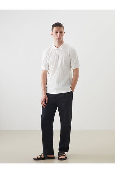 LC Waikiki Ανδρικό μπλουζάκι με υφή Polo Neck
