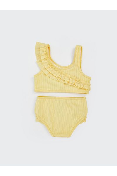 LC Waikiki U-Ausschnitt Mädchen Bikini Set