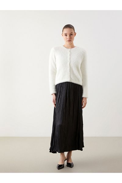 LC Waikiki Crew Neck Women's Knitwear Cardigan