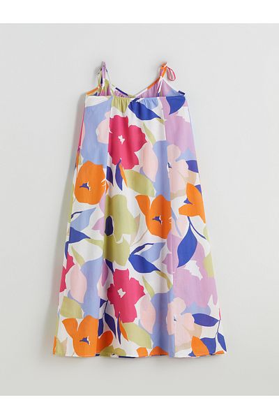LC Waikiki Floral φόρεμα με λαιμόκοψη V