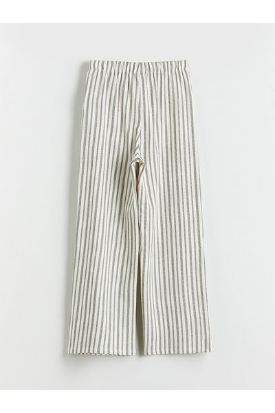 LC Waikiki Girls' Trousers with Elastic Waist