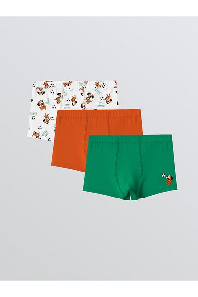 LC Waikiki Set de 3 boxeri pentru băieți imprimați