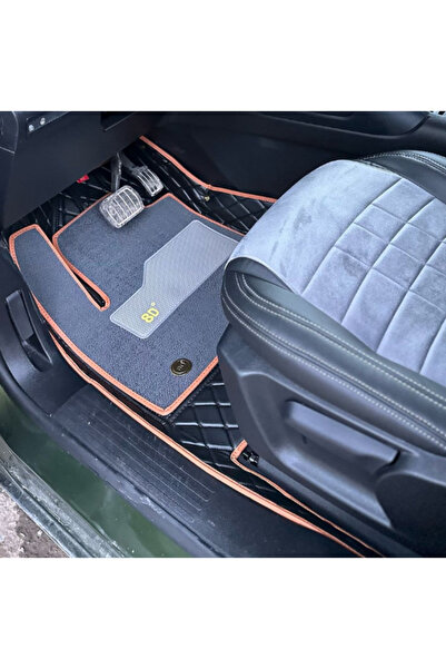 8D Peugeot Rifter 2023 Sonrası Aracına Özel 8d Çift Katmanlı Havuzlu Paspas T...