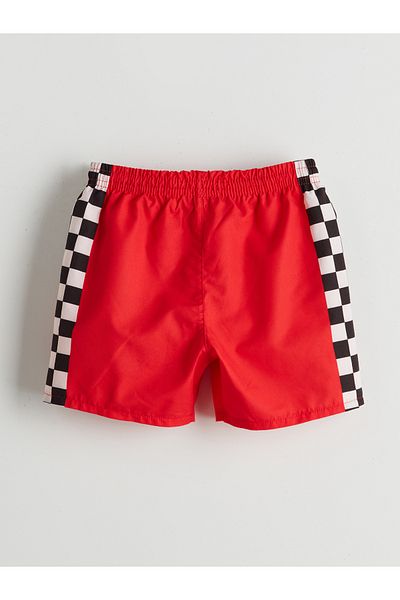 LC Waikiki Cars Printed Boys' Swim Shorts