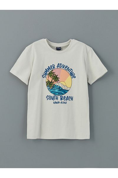 LC Waikiki Crew Neck Boy's T-Shirt