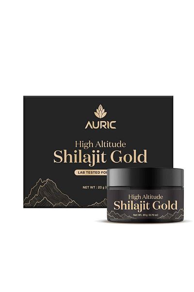 AURIC Auric High Altitude Shilajit/Shilajeet Gold Resin 20g