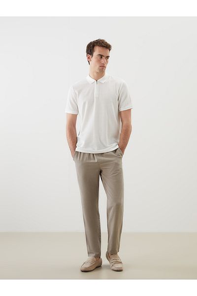 LC Waikiki Ανδρικό παντελόνι Standard Fit Linen Look