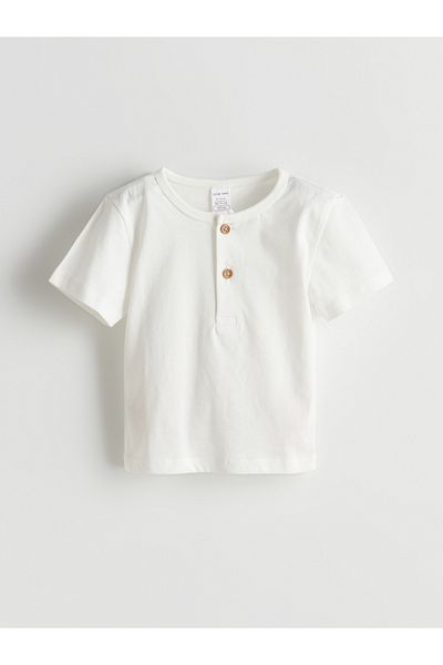 LC Waikiki Crew Neck Baby Boy T-Shirt and Pants 2Pcs
