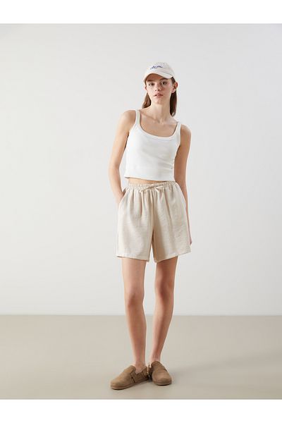 LC Waikiki Women's Shorts with Elastic Waist