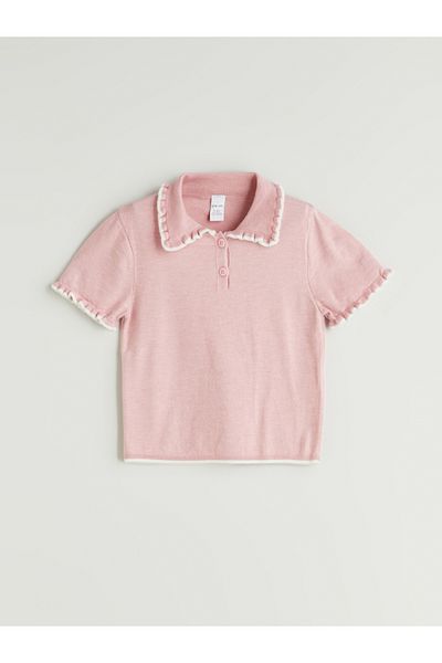 LC Waikiki Polo Neck Girl's T-Shirt