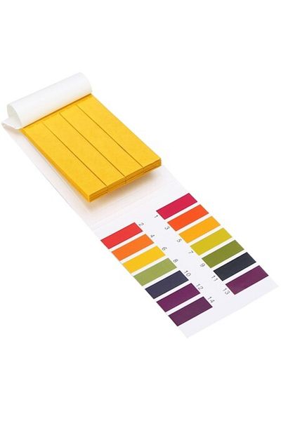 AUKAI Set 80 pieces litmus paper, pH indicator level 1-14