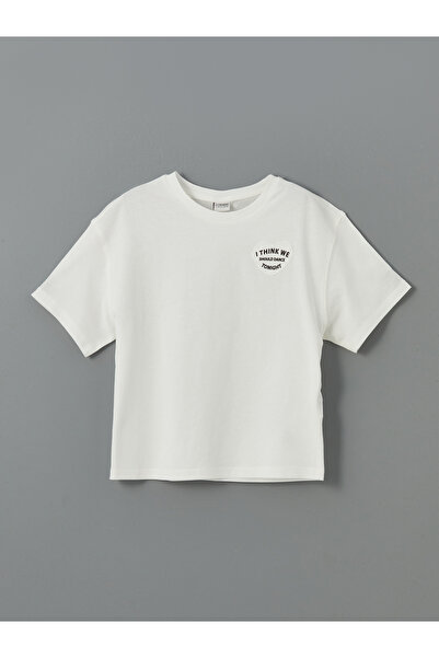 LC Waikiki T-Shirt für Mädchen mit Rundhalsausschnitt