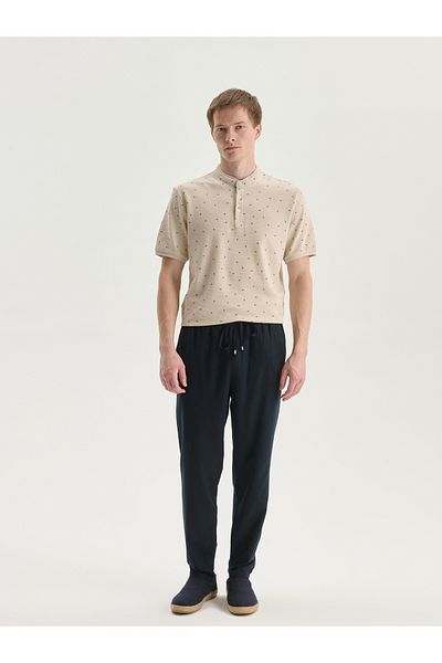 LC Waikiki Ανδρικό παντελόνι Standard Fit Line Blended