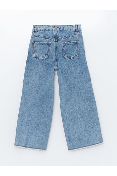 LC Waikiki Pantaloni de jeans pentru fete cu talie elastică reglabilă