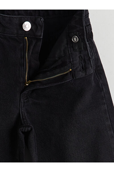 LC Waikiki Girl's Jeans Pants with Adjustable Elastic Waist