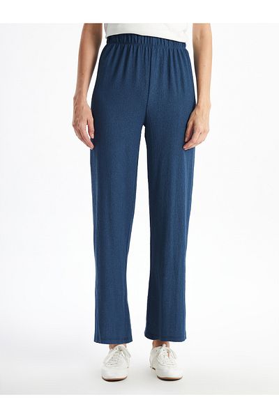 LC Waikiki Pantaloni drepti pentru femei cu talie elastică