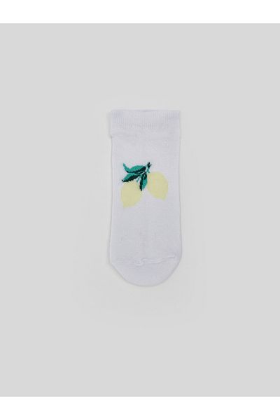 LC Waikiki Printed Women's Booties Socks 5-Pack